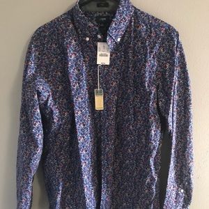 J.Crew button down floral shirt